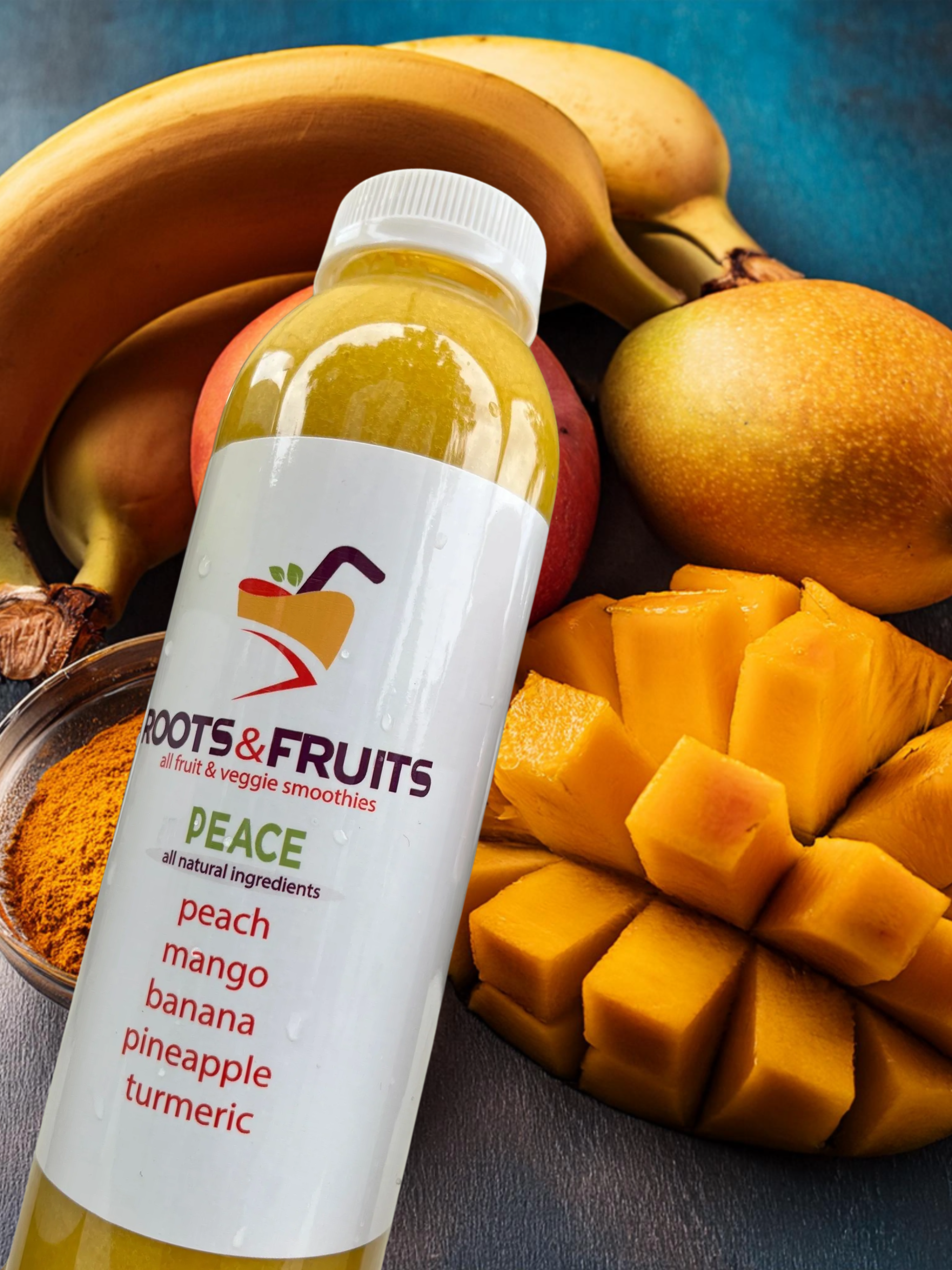 Roots and Fruits cold pressed juices